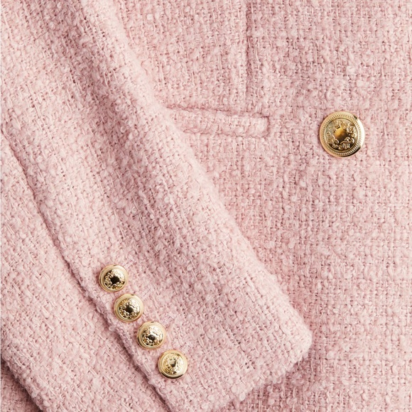 H&M Textured Weave Tweed Blazer - Picture 6 of 10